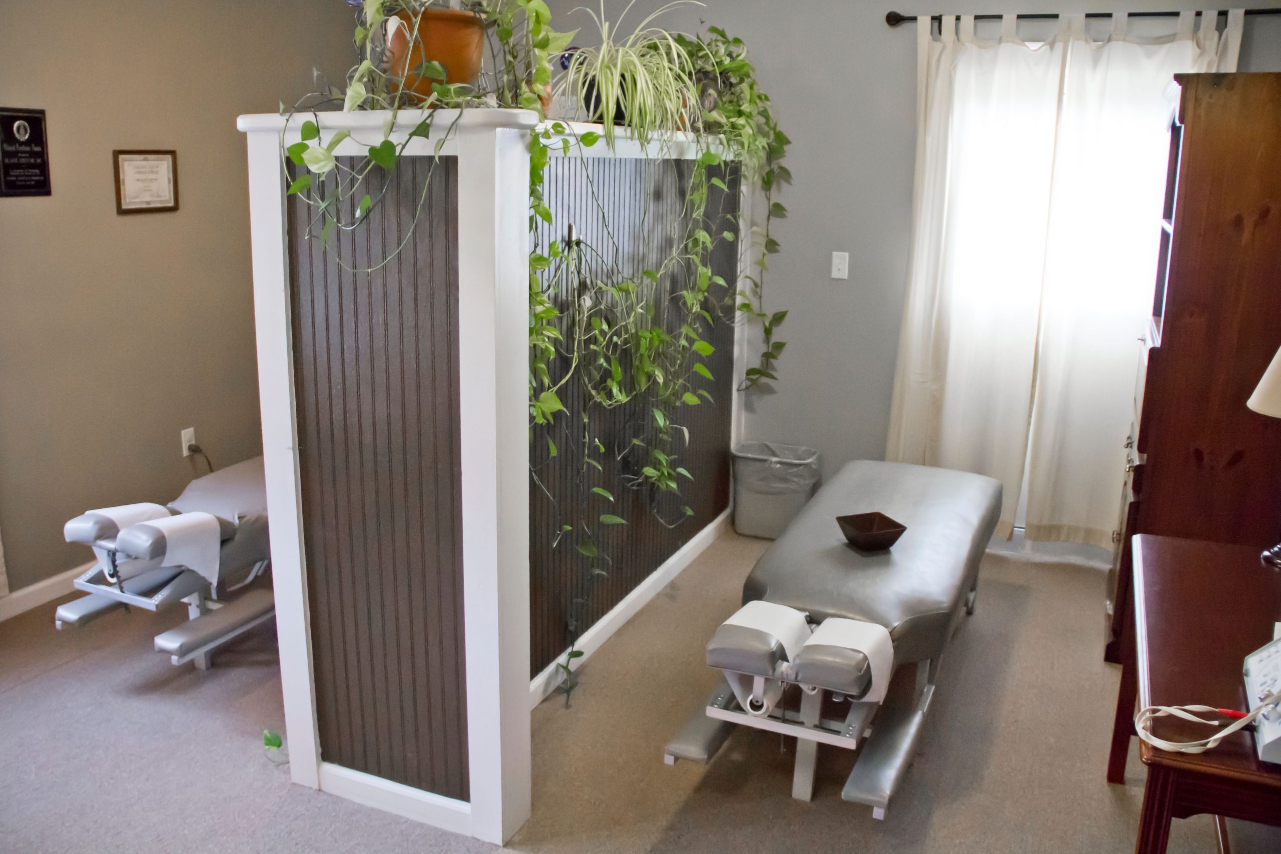 Chiropractic Tables at Crevar Chiropractic